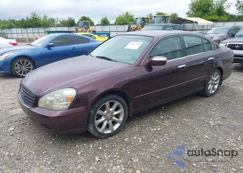 2002 Infiniti Q45 Luxury из США, поврежденный, VIN JNKBF01AX2M002699